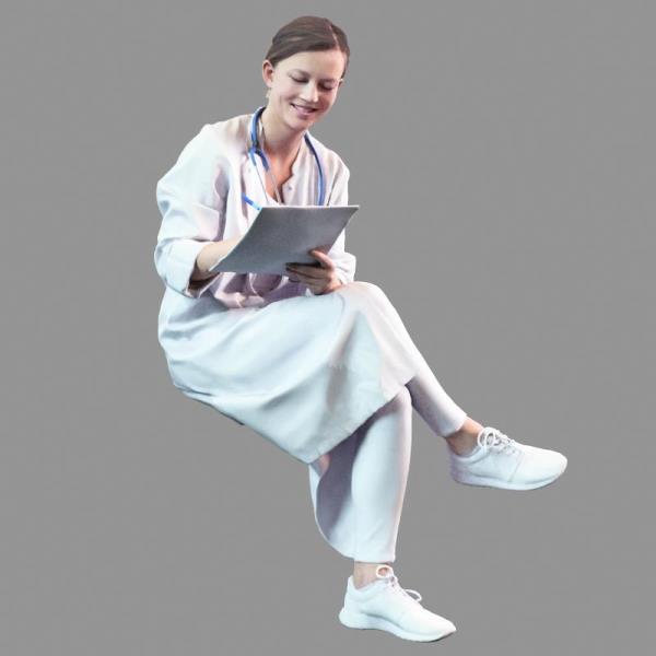 Lady Doctor - دانلود مدل سه بعدی خانم دکتر - آبجکت سه بعدی خانم دکتر - سایت دانلود مدل سه بعدی خانم دکتر - دانلود آبجکت سه بعدی خانم دکتر - دانلود مدل سه بعدی fbx - دانلود مدل سه بعدی obj -Lady Doctor 3d model - Lady Doctor 3d Object - Lady Doctor OBJ 3d models - Lady Doctor FBX 3d Models - بیمارستان - درمانگاه - پزشک - Hospital - clinic - 